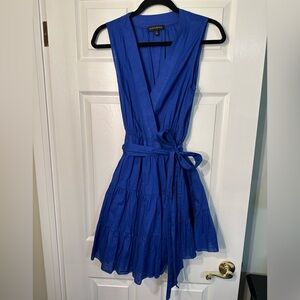 Banana Republic Blue Wrap Dress